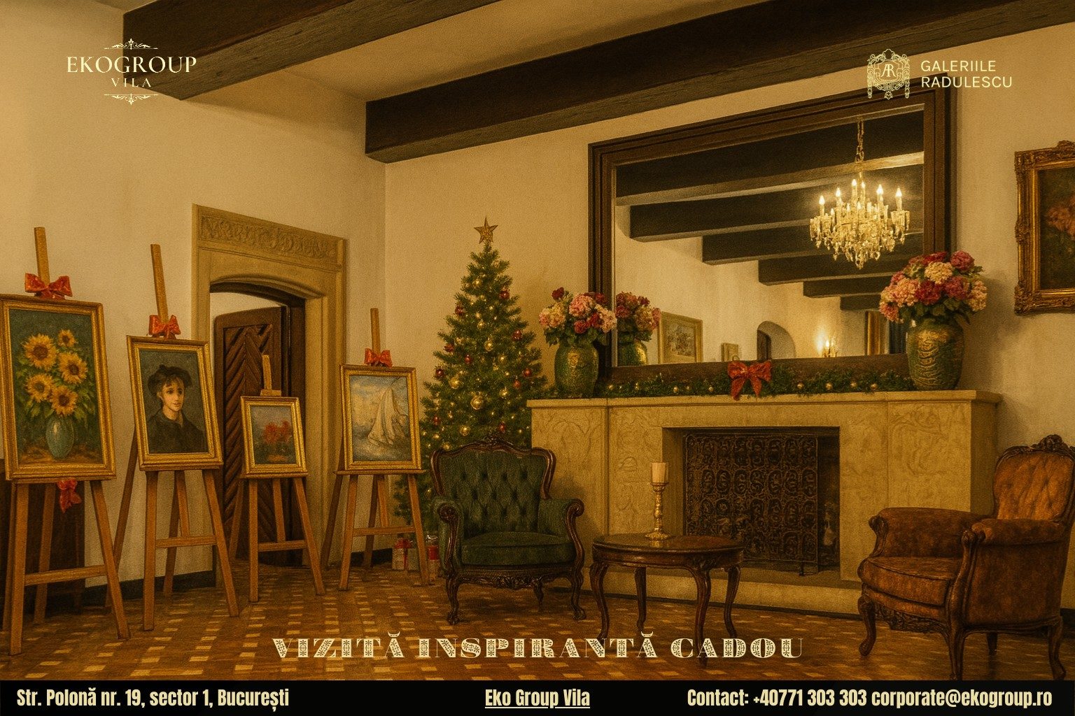 Cadouri de Crăciun copii: o experiență educativă și magică la expoziția „Crăciunul anilor ’30” de la Eko Group Vila