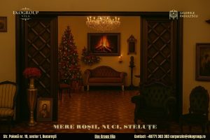 Decoratiuni de Craciun inspirate din farmecul Crăciunului anilor ’30 – o experiență unică la Eko Group Vila