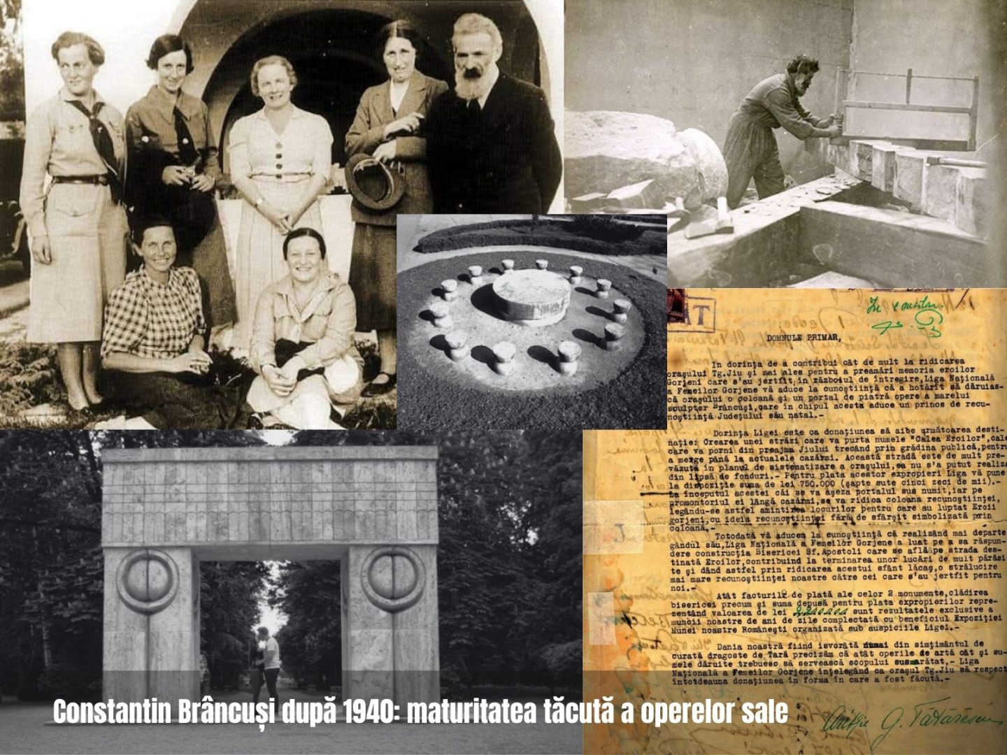 Constantin Brâncuși după 1940: maturitatea răcută a operelor sale
